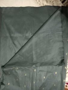 Elegant Grey Saree with Maroon Border