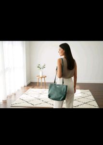 Stylish Green Tote Bag
