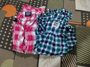 DNMX Plaid Shirts (Set of 2)