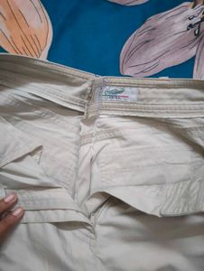 Khaki Wide Leg Pants