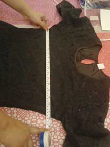 Elegant Black Lace Dress