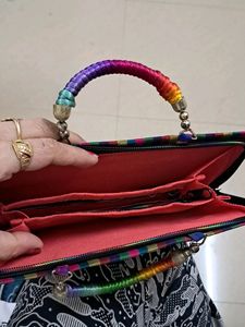 Beautiful Embroidered Clutch.