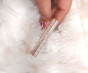 Elegant Rose Gold Tone Bangle Bracelet