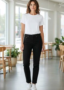 Classic Black Denim Jeans