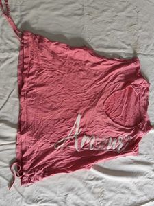 Chic Pink "Ammuri" Graphic Tee