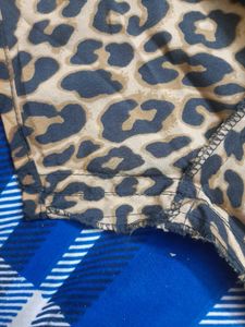 Animal Print Slim Fit Top😍😍