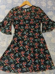 Floral Print Mini Dress