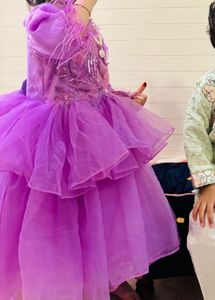 Purple Girls' Occasion Dress