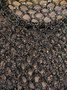 Sparkly Knit Top- mesh
