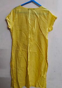 Free Delivery Yellow Embroidered