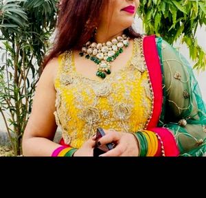 Beautiful multi colour lehenga