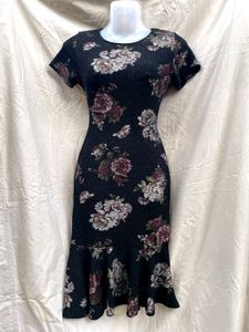 Floral Print Fit & Flare Dress