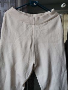 high waisted knit pants