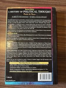 A History of Political Thought: Plato to Marx