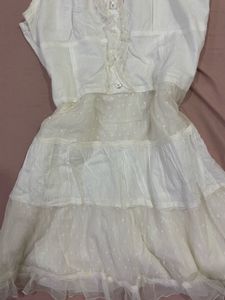 Korean coquette soft dress/top