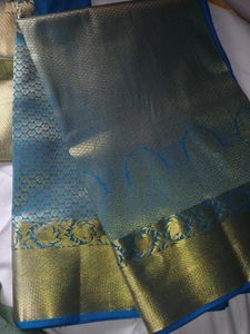 Beautiful Semi bridal Silk Saree with Blouse