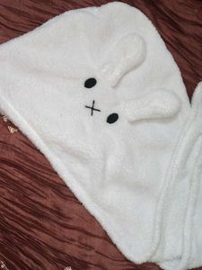 Cute Bunny Plush Hair Towel