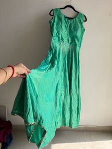 Brand new elegant Green Ethnic Gown