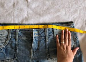 Light Wash Denim Shorts