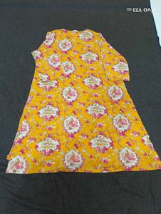 Elegant BIBA Yellow Kurti