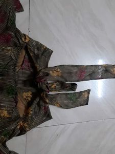 Stylish Floral Print crop top