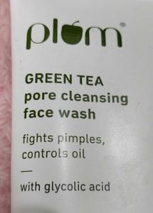 Plum Green Tea Face Wash 🍀🩷
