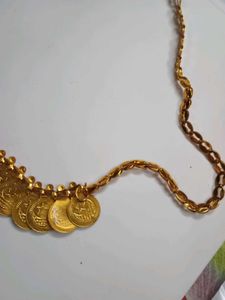 Laxmi poojan Necklace 18 carat Gold plated