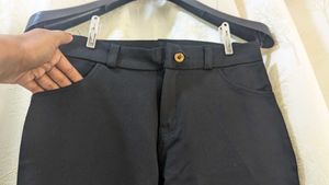Imported Fabric Black Pant