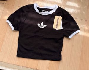 Retro Sporty Crop Top