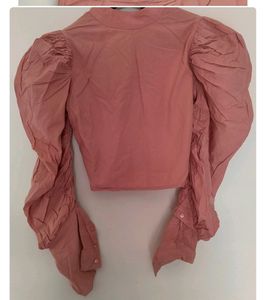 Peach Colour Party Wear Top
