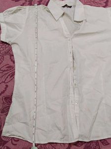 Office or casual wear white shirt