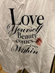 White Rose Graphic T-Shirt