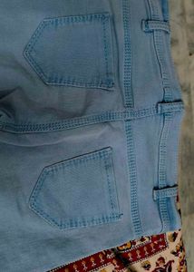 Light Blue Cargo Pants