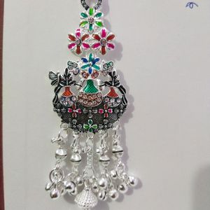 Pure 97Silver Saree Waist key, चटका, कमरबंद, जुड़ा