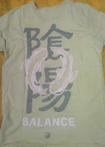 Light Green Graphic T-Shirt