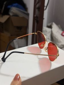 Red Cat Eye Sunglasses