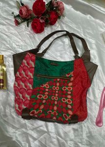 Desigual Patchwork Shoulder Bag