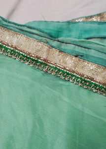 pure chiffon hand embroidered saree