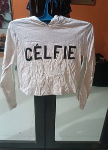 Crop Hoody T-shirt