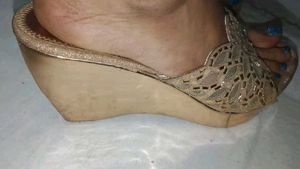 Sparkling Gold Sandals