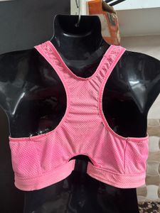 Sports Bra Set - Pink &amp; Black