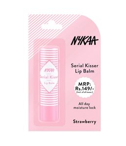 Nykaa Serial Kisser Lip Balm - Strawberry