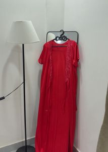 Elegant Red Robe