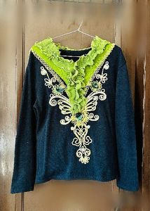 Embroidered Top