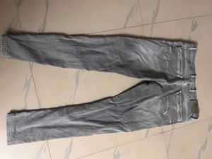 Gray Denim Jeans