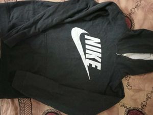 original nike classic black hoodie