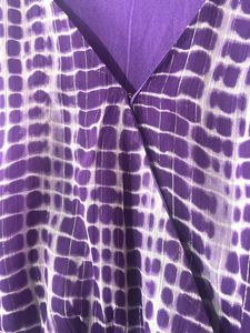 PLUSS Printed Wrap Short Top