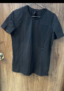 Black Casual T-Shirt