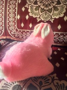 Pink Plush Bunny Toy teddy too
