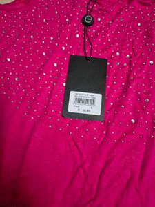 Sparkly Pink Tank Top